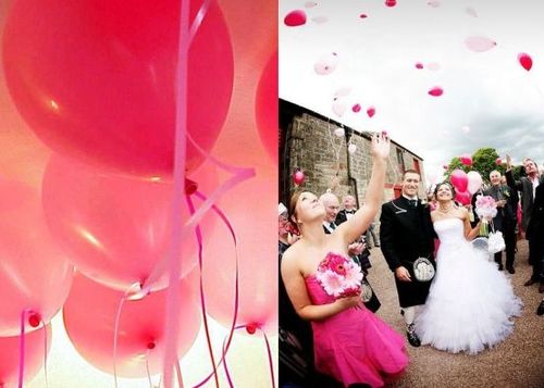 la vie en rose sortie de cértémonie de mariage