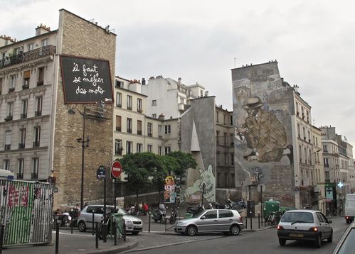 Ben se méfier des mot Le Gac street-art