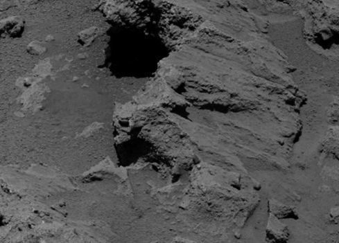 Curiosity ruisseau sur Mars