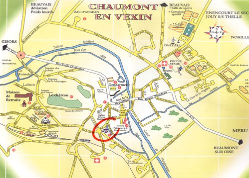 plan chaumont coll. Pillon