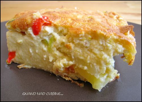 clafoutis légumes lait coco1