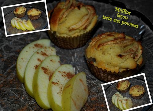 muffin pomme