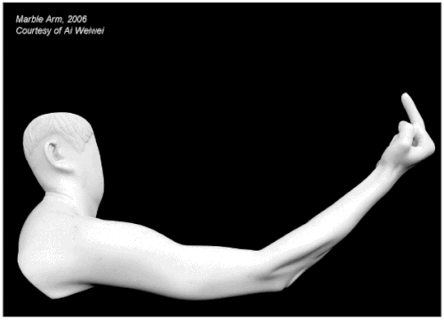 Ai_WeiWei_-_Marble_Arm-2006.gif