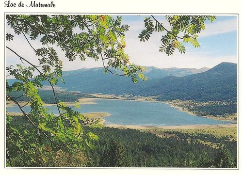 Cartes postales Lac de Matemale dans les Pyrénées Catalan