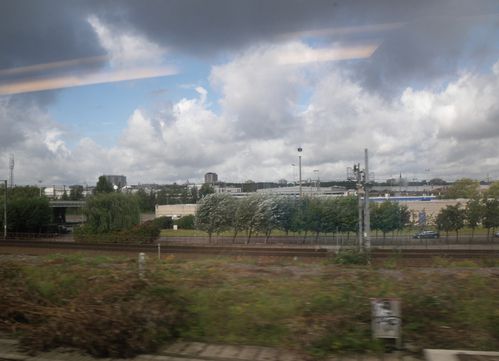 Paysage ferroviaire, Belgique, Flandres (4), Amplitude