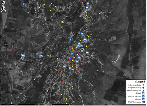 sites hezbollah liban sud - IDF 1