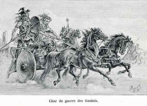 Char de guerre des Gaulois