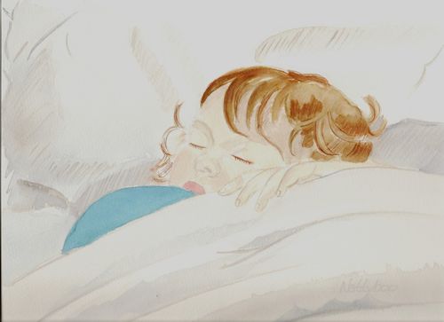 d'apres une aquarelle d'augustin rouart