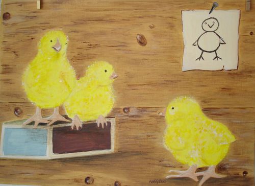 comme des poussins sur une boite d'alumettes Photo 203