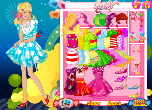 Barbie Makeup Games on Internet Barbie Dress Up Games   Newest Dress Up Games For Girls And