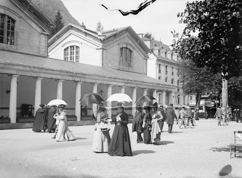Les thermes au soleil