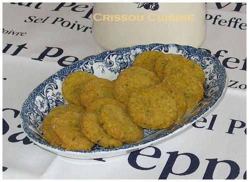 Biscuit apéritifs au curry