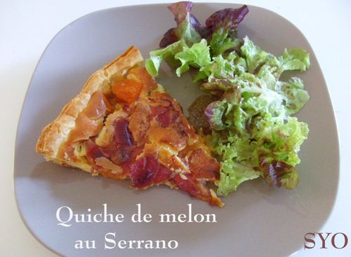 Quiche Délice-melon-Serrano-Mamigoz