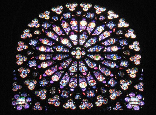 162 - Rosace - Cathédrale Notre-Dame de Paris - Paris