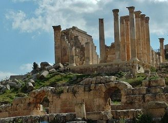 Jordanie-Jerash-arc-de-triomphe