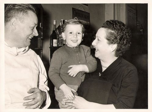 Avec mes parents (années 60)