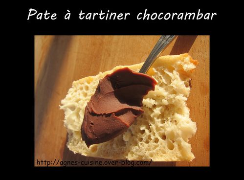 pate a tartiner chocorambar