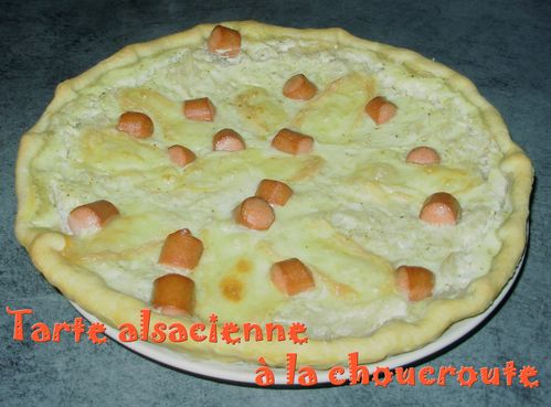 Tarte alsacienne à la choucroute2