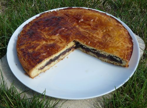 gâteau basque à la cerise noire 1