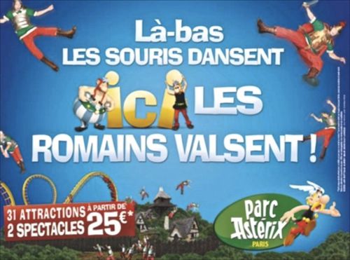 affiche Parc Astérix souris