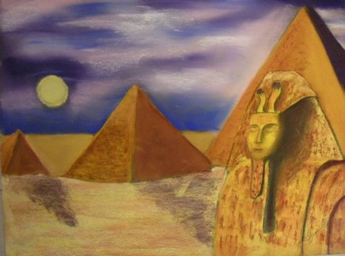 Lulu.Egypte.Pastel