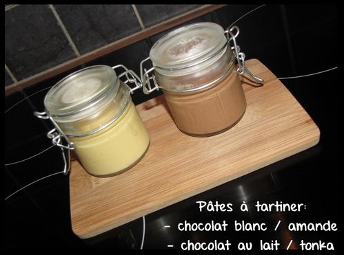 pate a tartiner chocolat blanc amande vanille chocolat au l