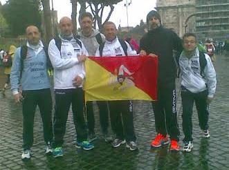 Acea Maratona di Roma (20^ ed.). Alla Maratona di Roma un gruppo di runner del sodalizio 