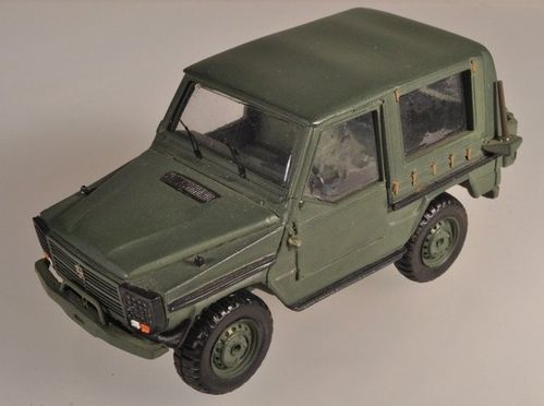 Solido 1/43 - Peugeot P4 + Remorque Militaire Armée