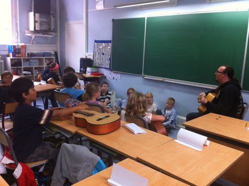 création d'un conte musical classe de Vincent