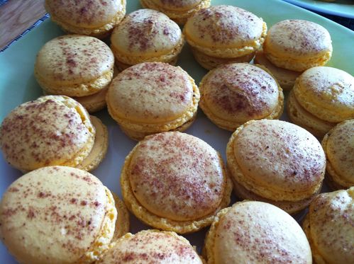 Macaron choco lait-passion - 04
