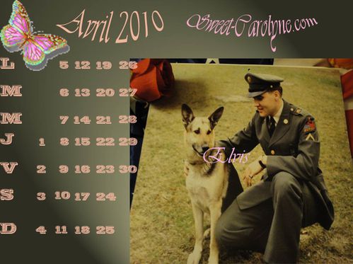 Calendrier Avril 2010 par Emmy