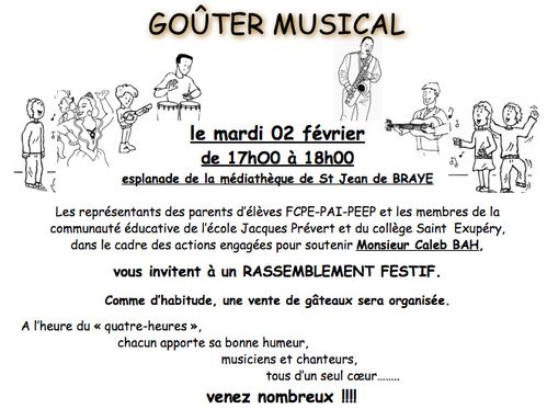 Goûter musical