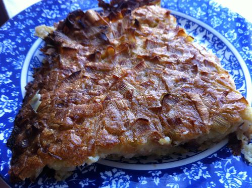 gateau invisible aux poireaux de lolo
