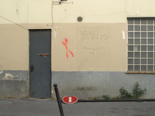 graffiti adieu Paris démolition 3
