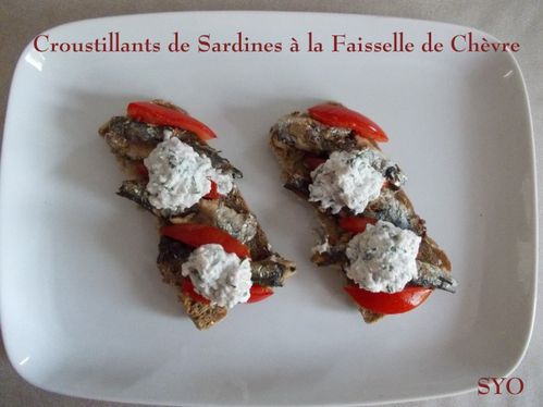 Croustillants Sardines Faisselle chevre-Mamigoz