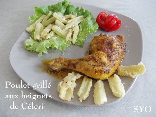 Poulet beignets celeri-Mamigoz