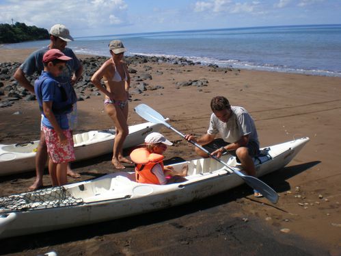 cours de kayak