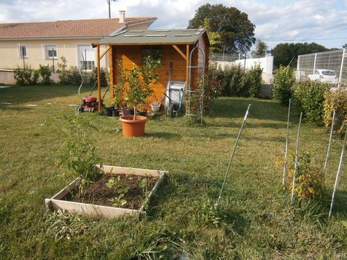 coin potager juillet 2012
