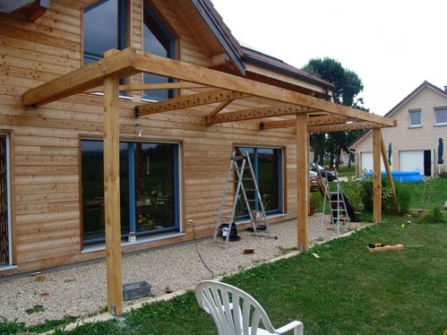 pergola bois fabrication maison