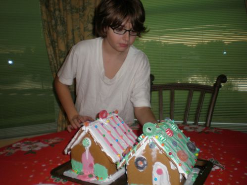 Gingerbread house 020