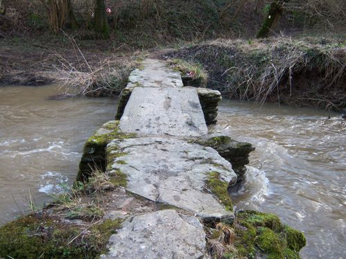 L'un des multiples ponts traversé, 17ème km