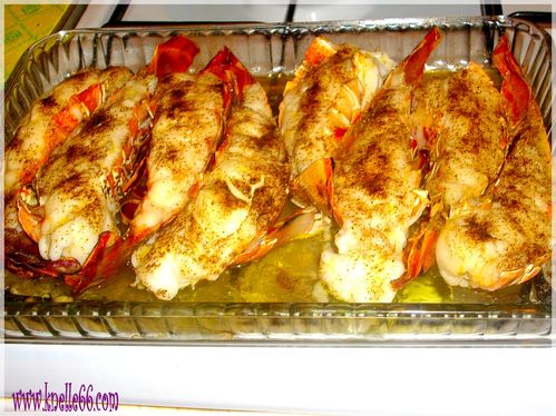 Langoustes flambées au wisky