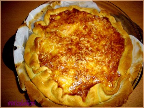 Quiche saumon et crevettes 1