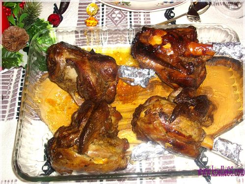 Souris d'agneaux confits au miel et épices