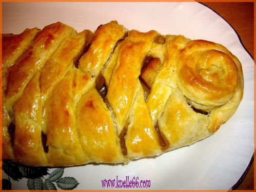 tresse aux pommes