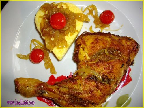 poulet à la citronnelle
