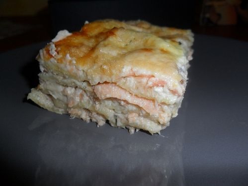 lasagnes au saumon Lasagnes au 2 saumons