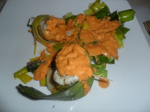 filet demerlu cook'in Filets de merlu poireaux sauce chorizo