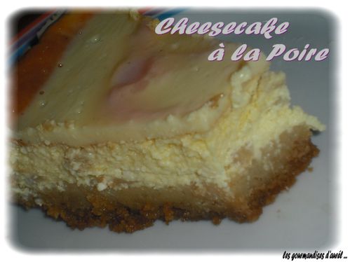 cheesecake poire3
