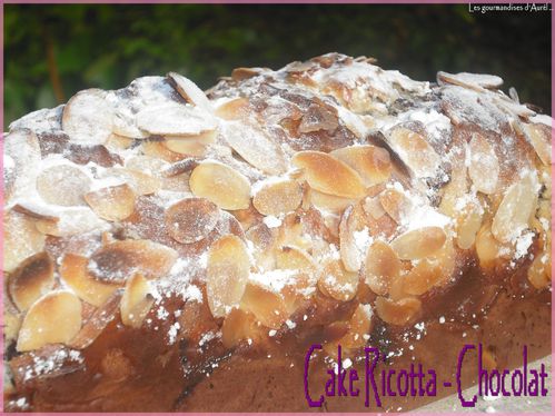 cake ricotta - chocolat1